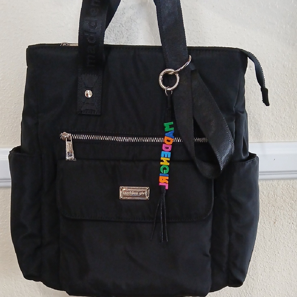 Chic Black Madden Girl Backpack – Last Chance